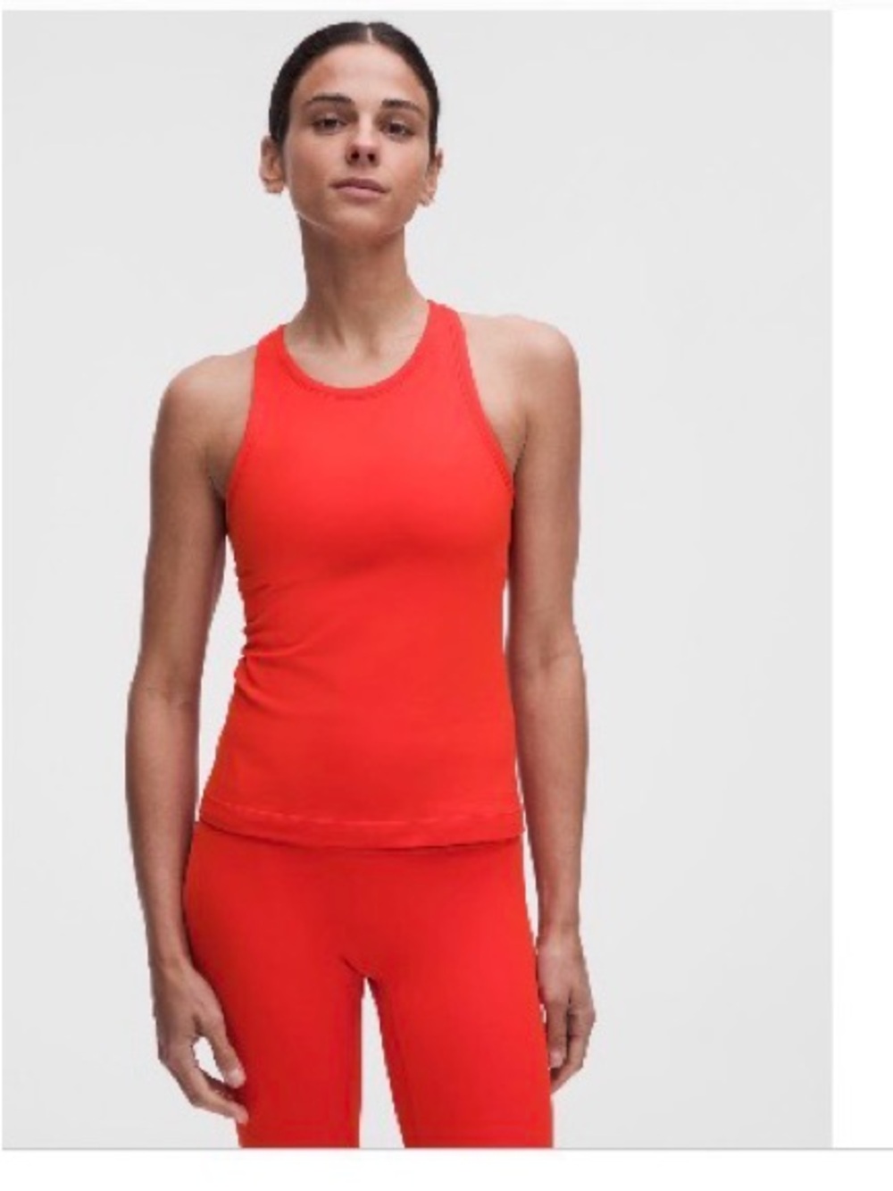 lululemon Align™ Waist-Length Racerback Tank Top - Cherry Ember